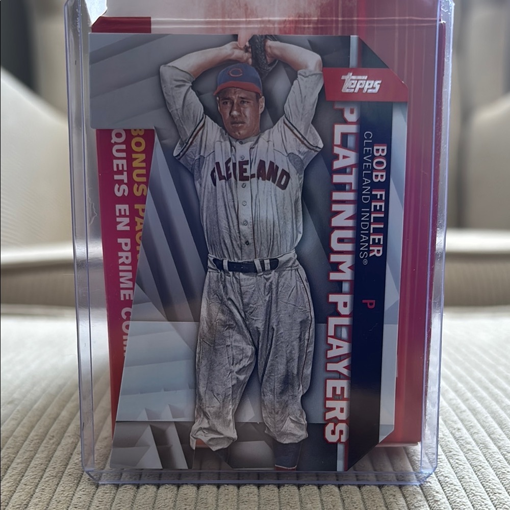 Topps Platinum Players Bob Feller Card